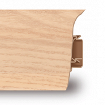 Пластиковый плинтус Aberhof 60 Дуб Атлантический 60 х 20,5 х 2500